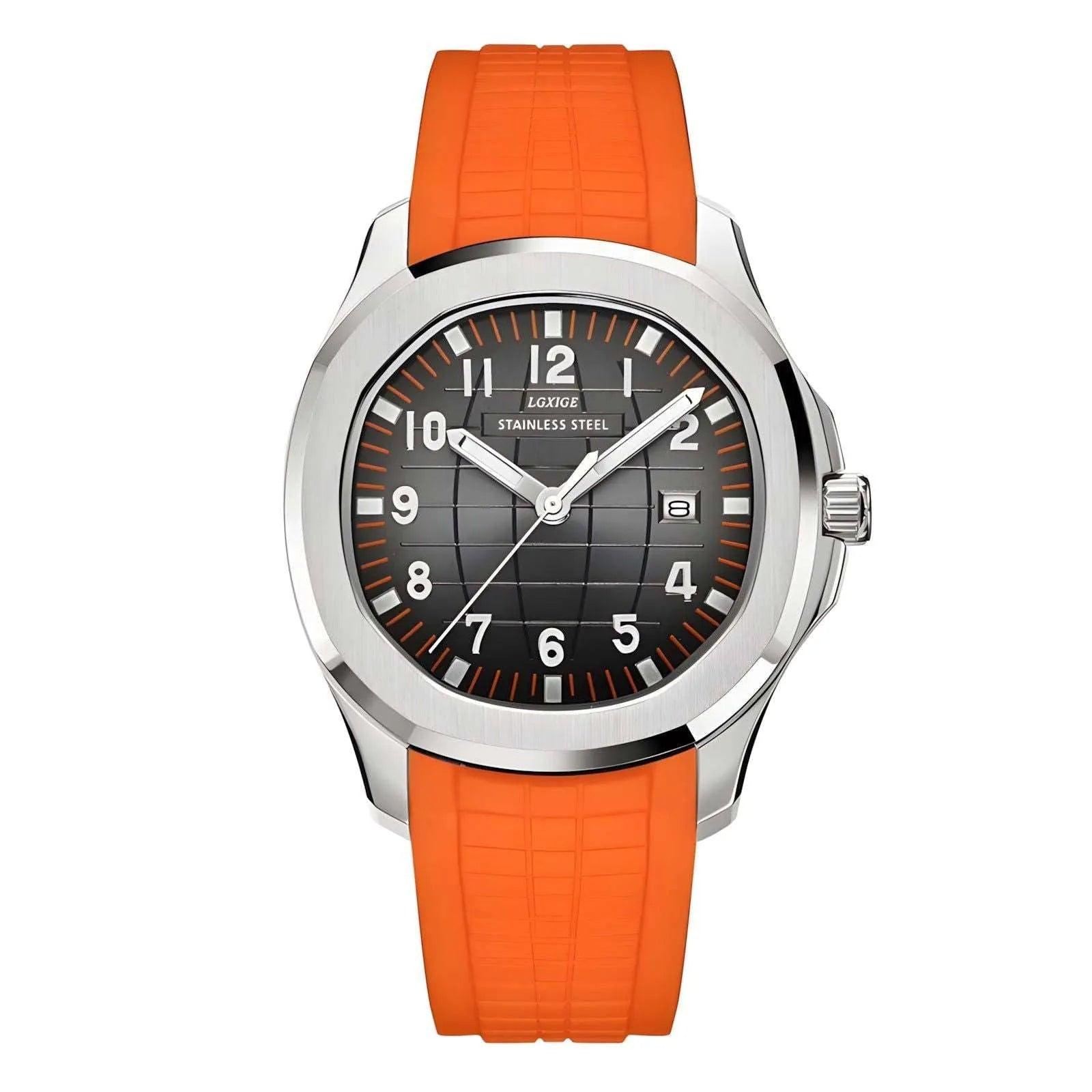 LGXIGE Octa Sport Quartz Watch – Miyota Silicone Strap-LGXIGE-Viva Timepiece