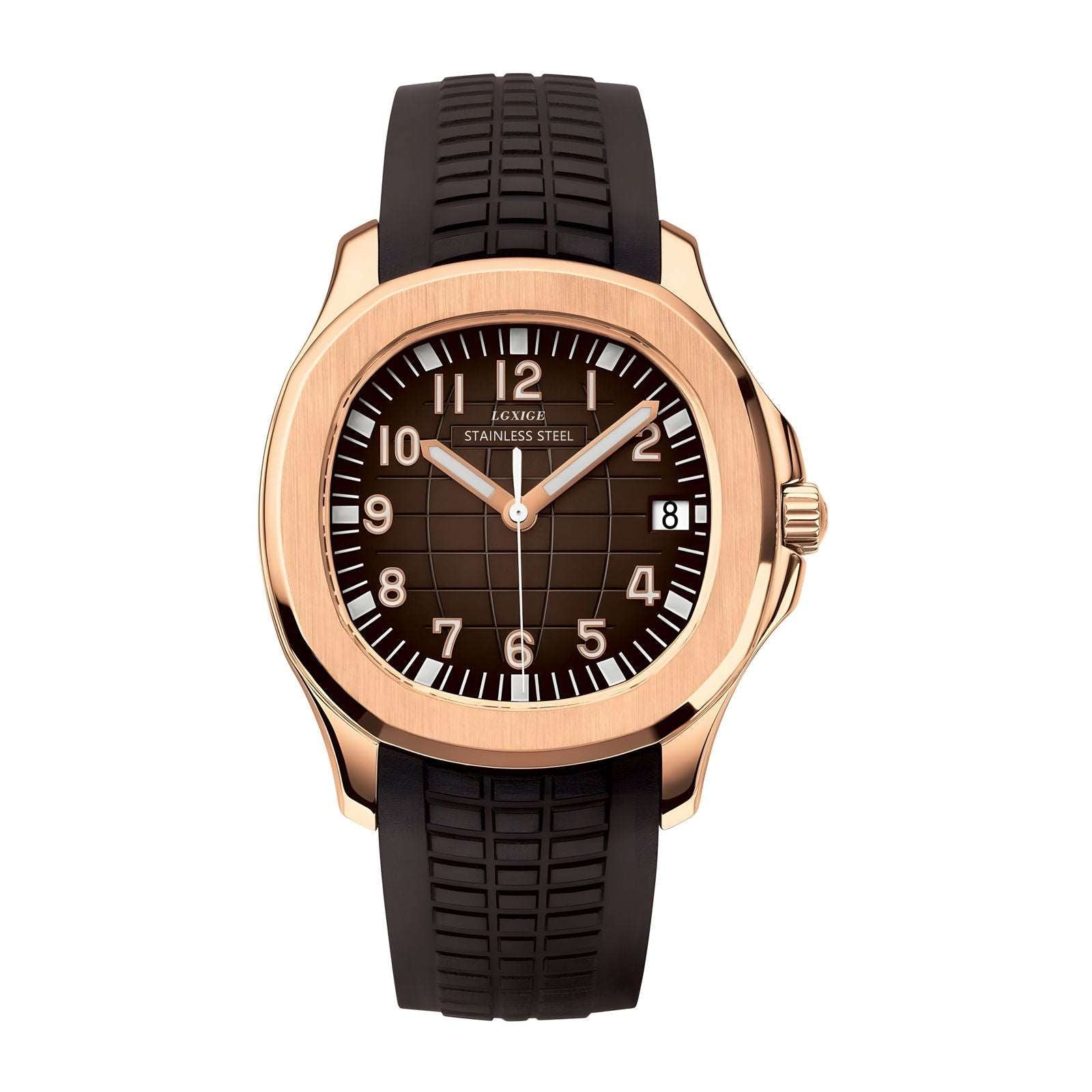 Lgxige Aquanaut Luxury Quartz Homage Watches For Men Viva Timepiece