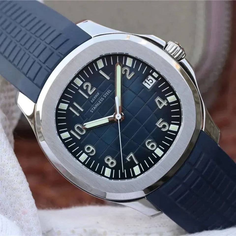 LGXIGE 41mm Aquanaut-Style Quartz Homage Watch-LGXIGE-Viva Timepiece