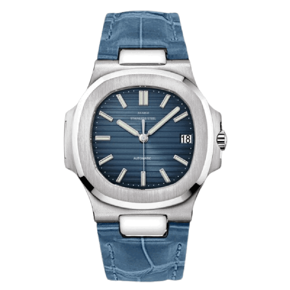 LGXIGE 41mm Automatic Integrated Stainless Steel Watch – Sapphire Crystal, 316L Steel-LGXIGE-Viva Timepiece