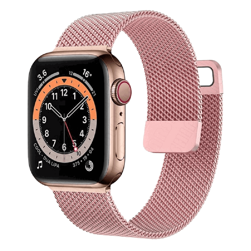 Magnetic Milanese Mesh Loop Strap Compatible with Apple Watch 38mm–49mm