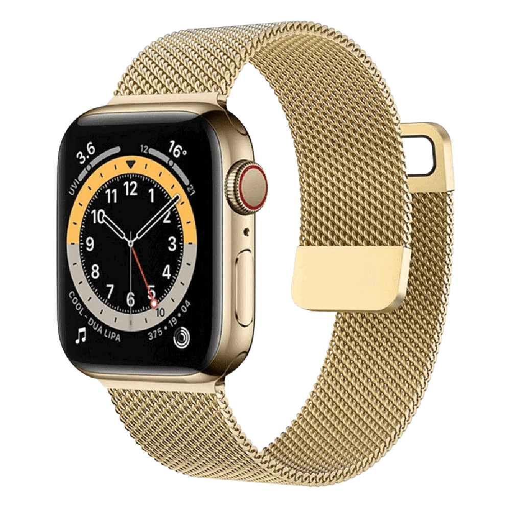 Magnetic Milanese Mesh Loop Strap Compatible with Apple Watch 38mm–49mm