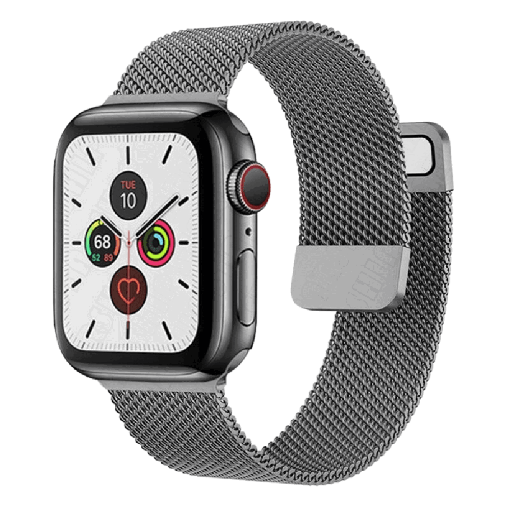 Magnetic Milanese Mesh Loop Strap Compatible with Apple Watch 38mm–49mm