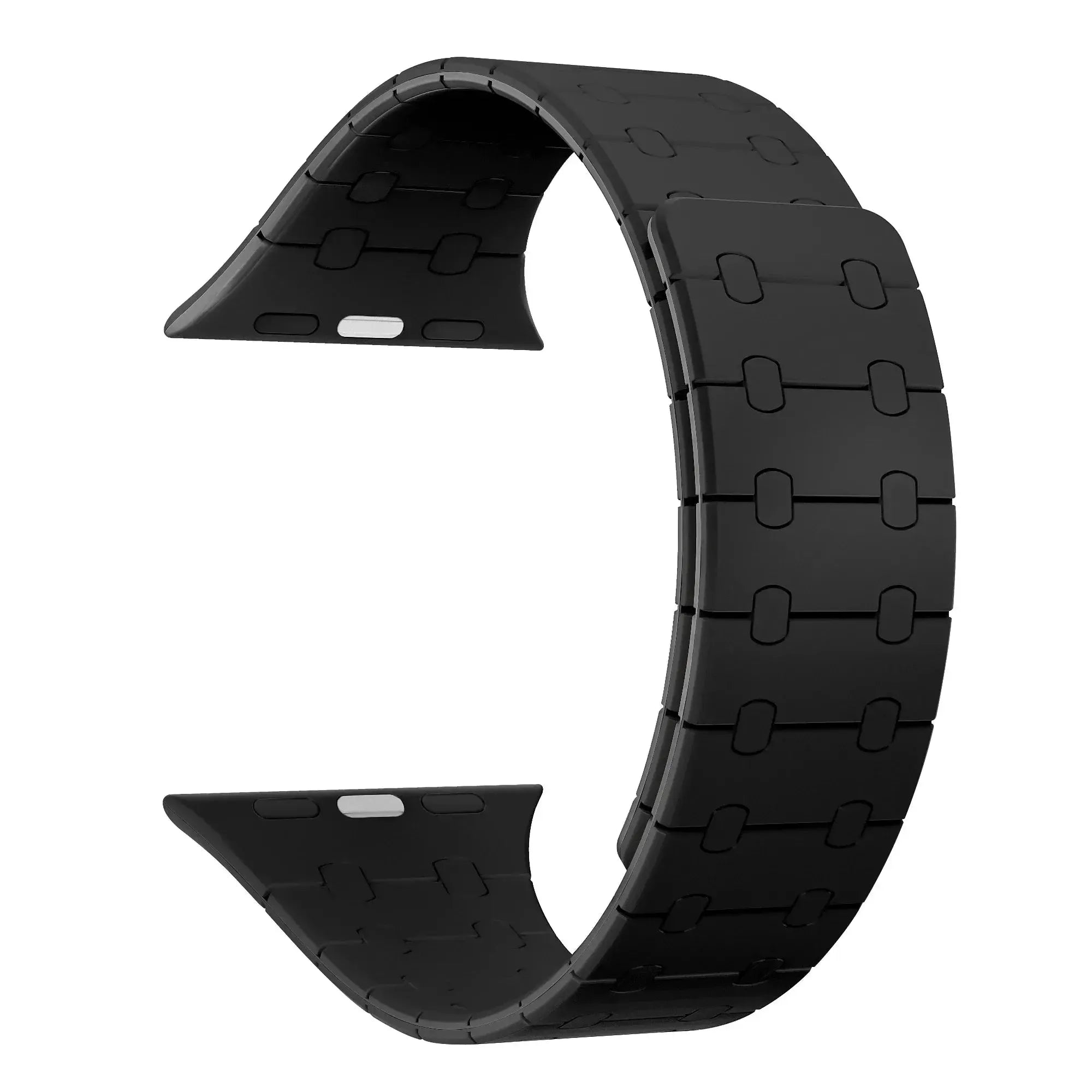 Magnetic Silicone Loop Bracelet Compatible with Apple Watch 38–49mm