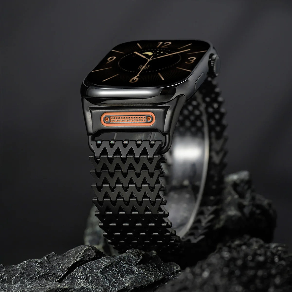 Milanese Magnetic Stainless Steel Band Compatible with Apple Watch-Tivra-Viva Timepiece