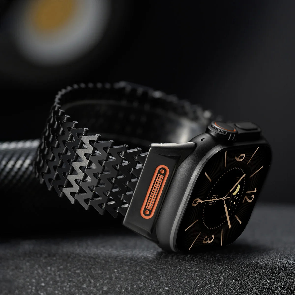 Milanese Magnetic Stainless Steel Band Compatible with Apple Watch-Tivra-Viva Timepiece