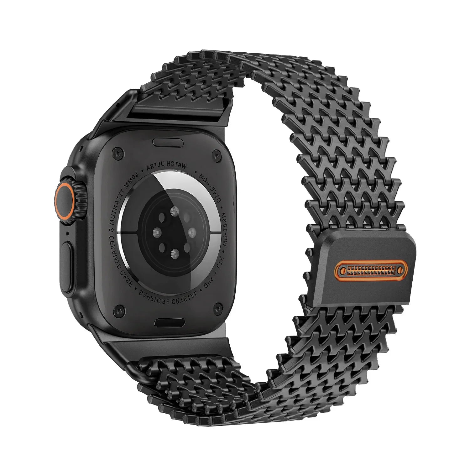 Milanese Magnetic Stainless Steel Band Compatible with Apple Watch-Tivra-Viva Timepiece