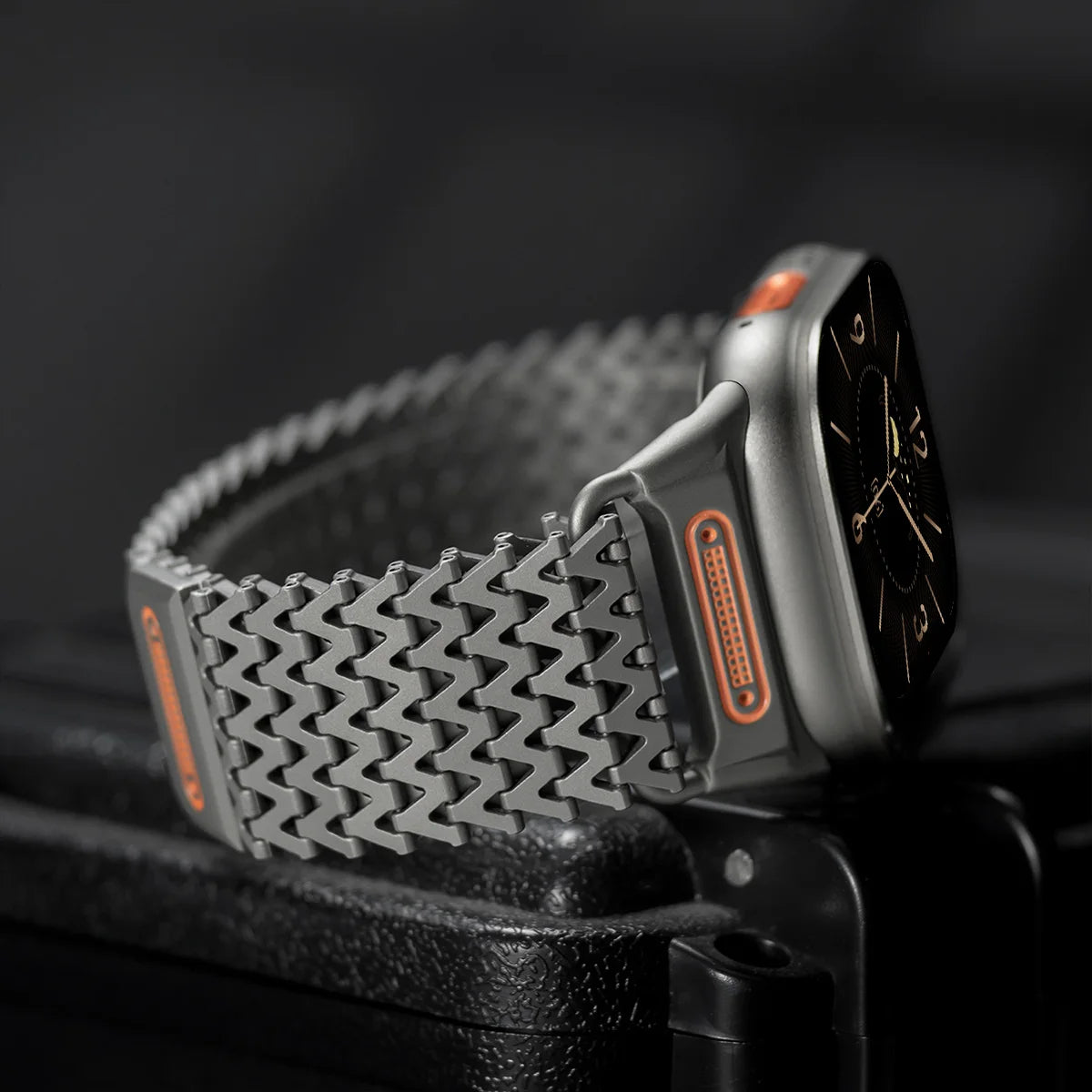 Milanese Magnetic Stainless Steel Band Compatible with Apple Watch-Tivra-Viva Timepiece