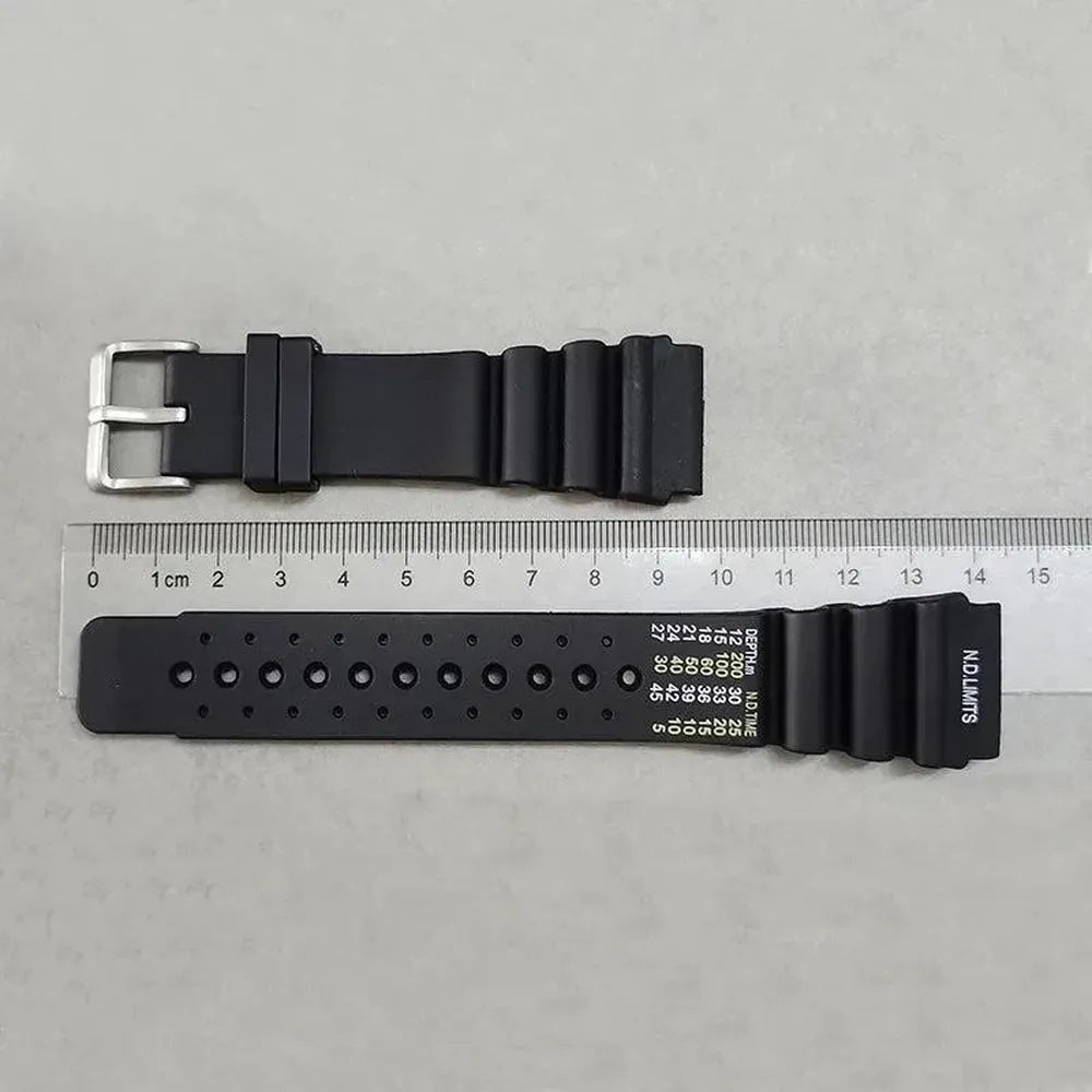 ND-Style Diver Rubber Watch Strap – 20mm / 22mm / 24mm-VivaStraps-Viva Timepiece