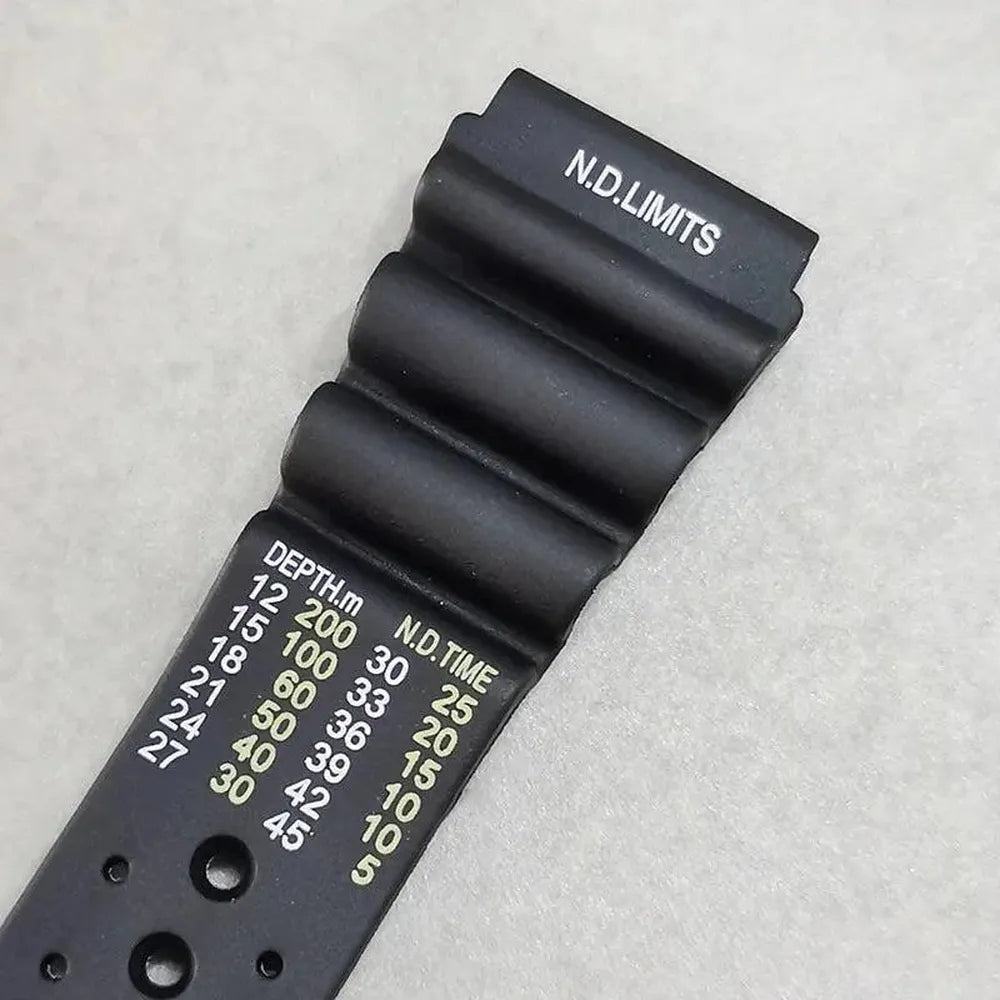 ND-Style Diver Rubber Watch Strap – 20mm / 22mm / 24mm-VivaStraps-Viva Timepiece