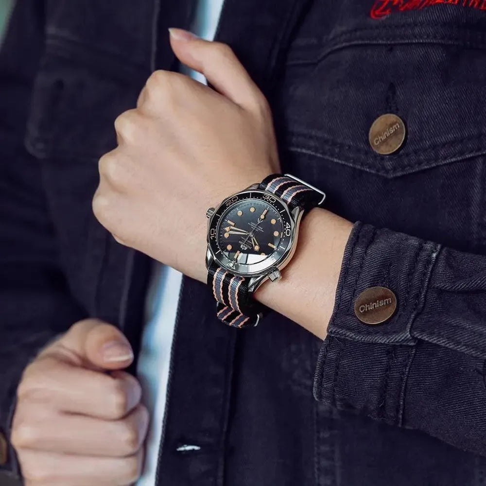 Ocean Diver Automatic Watch – Steel Bracelet 42mm-Paulareis-Viva Timepiece