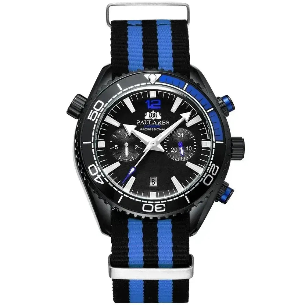 Ocean Diver Automatic Watch – Dual-Tone Bezel-Paulareis-Viva Timepiece