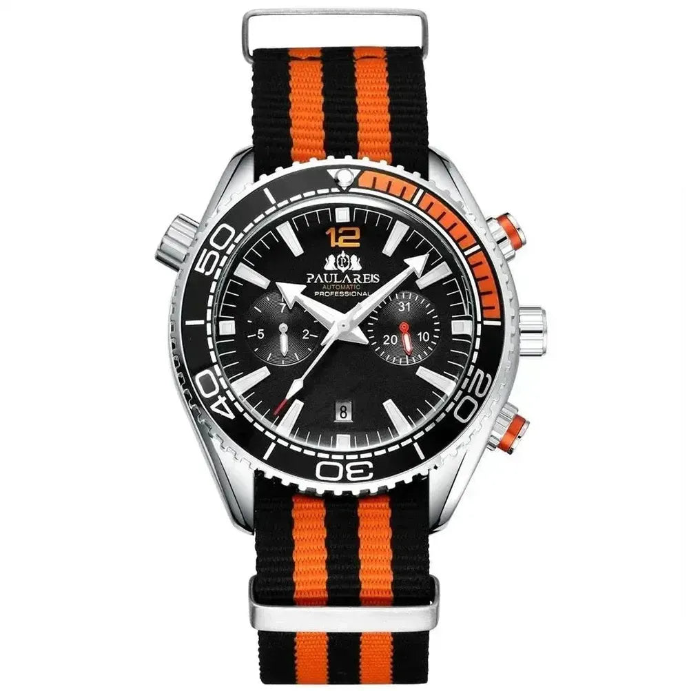 Ocean Diver Automatic Watch – Dual-Tone Bezel-Paulareis-Viva Timepiece