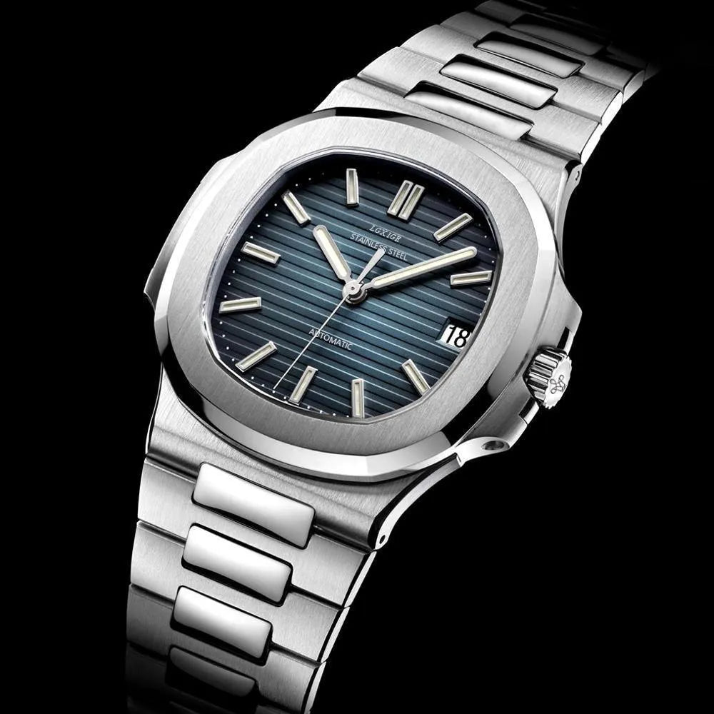 Octa Steel Automatic Watch – Sapphire 41mm-LGXIGE-Viva Timepiece