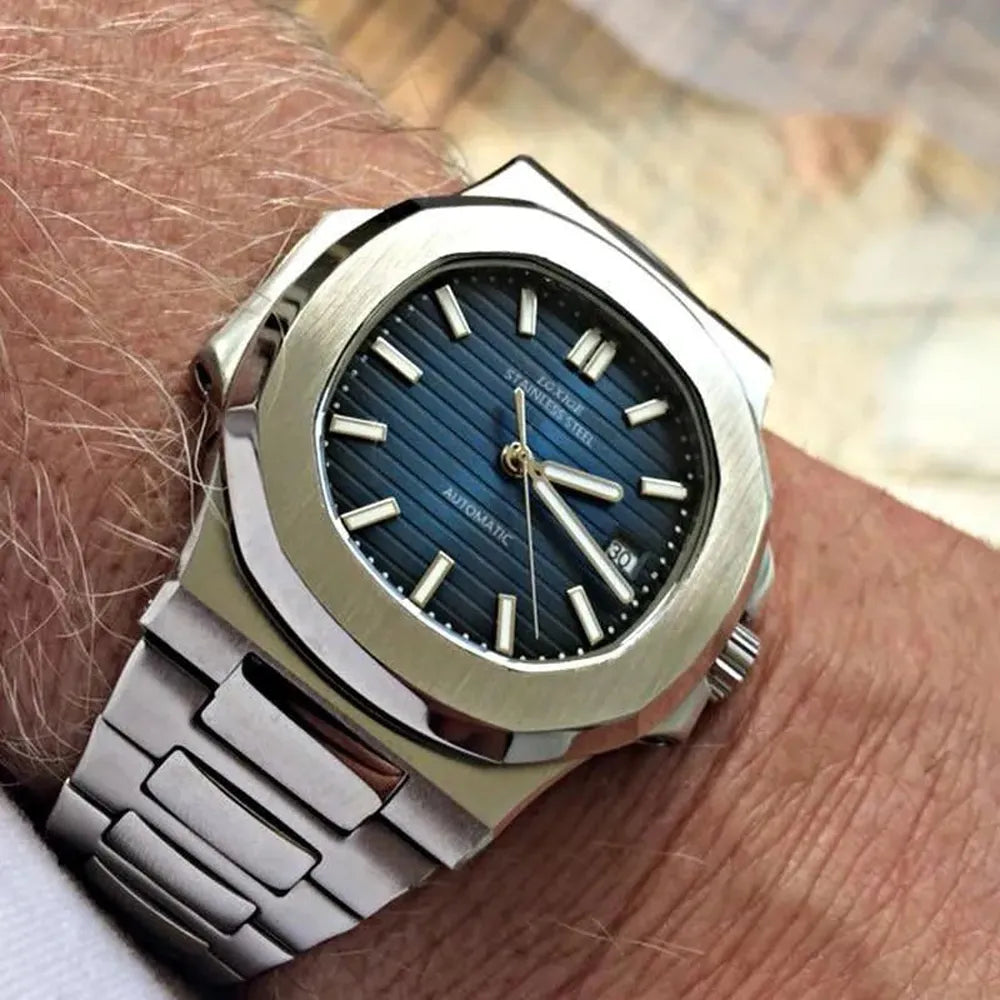 Octa Steel Automatic Watch – Sapphire 41mm-LGXIGE-Viva Timepiece