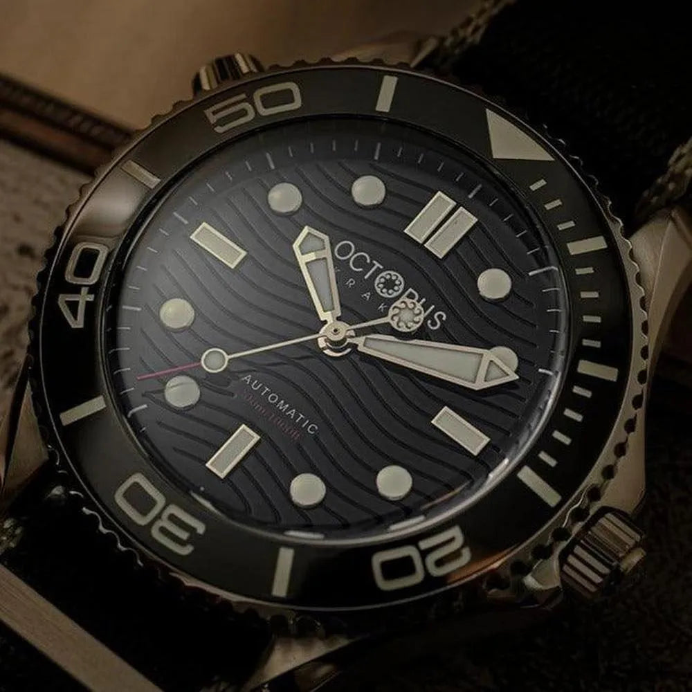 Octopus Kraken 42mm Automatic 300M Diver Watch – PT5000 Movement, Sapphire Crystal-Octopus Kraken-Viva Timepiece