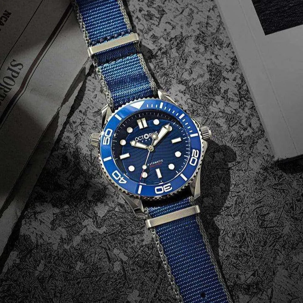 Octopus Kraken 42mm Automatic 300M Diver Watch – PT5000 Movement, Sapphire Crystal-Octopus Kraken-Viva Timepiece