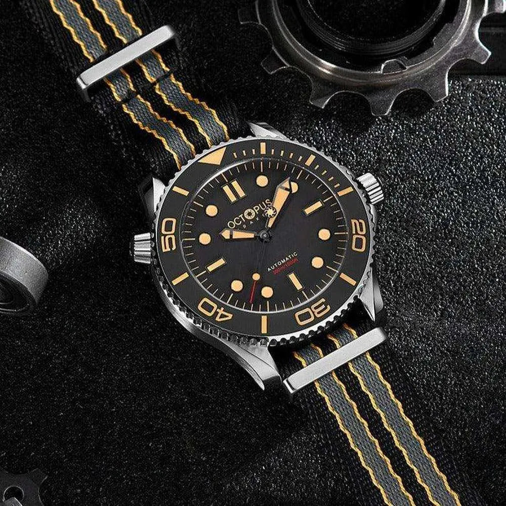 Octopus Kraken 42mm Automatic 300M Diver Watch – PT5000 Movement, Sapphire Crystal-Octopus Kraken-Viva Timepiece