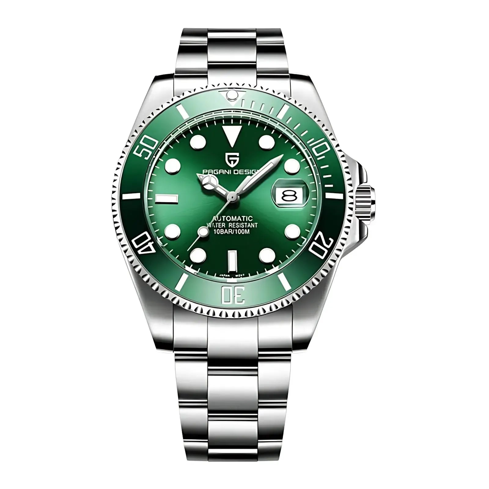 Pagani Design 43mm Automatic Diver – NH35A, Sapphire, Ceramic Bezel-Pagani Design-Viva Timepiece