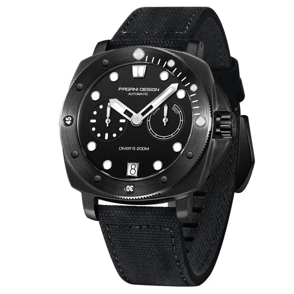 Pagani Design PD-1767 Automatic 41mm Diver Watch – Sapphire Crystal, 200M-Pagani Design-Viva Timepiece