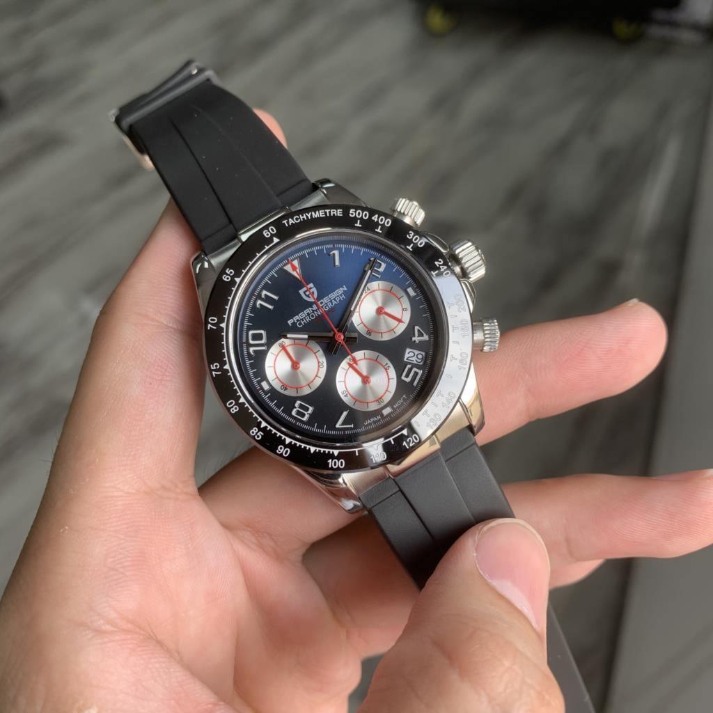 Pagani Design Tachymeter Daytona Number Markers Homage Watches Viva Timepiece