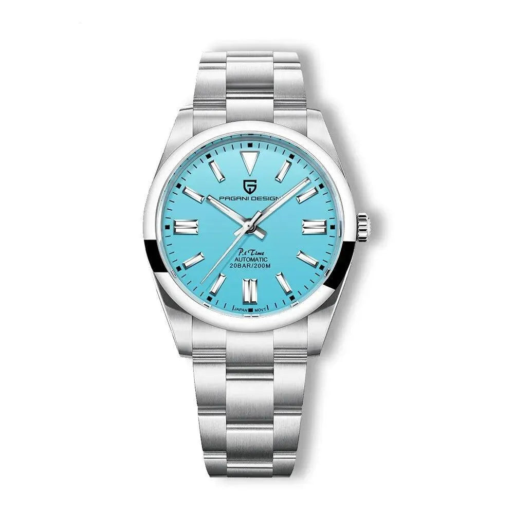 Pagani Design 39mm Automatic Stainless Steel Watch – Sapphire Crystal, NH35 Movement-Pagani Design-Viva Timepiece