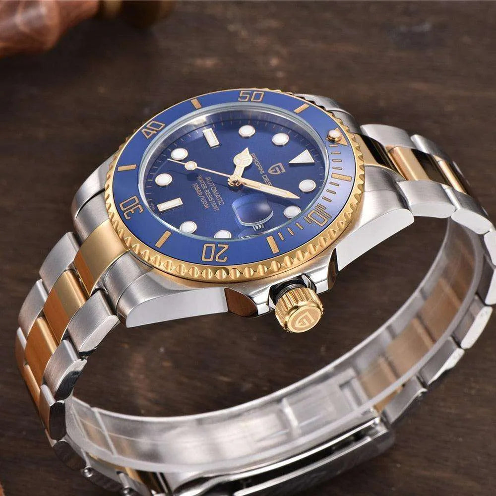 Pagani Design 43mm Automatic Diver – NH35A, Sapphire, Ceramic Bezel-Pagani Design-Viva Timepiece