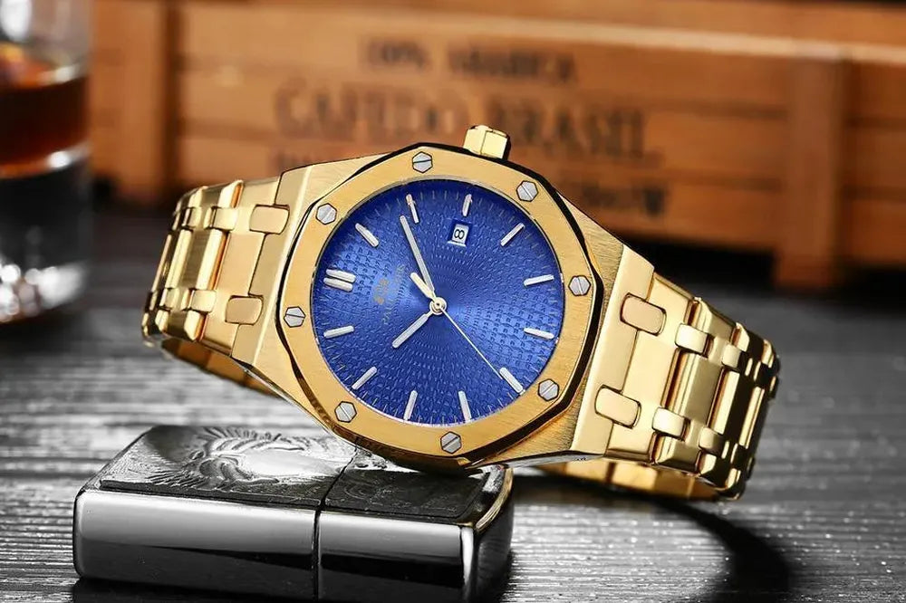 Paulareis Octa Steel Automatic Watch – Full Calendar 45mm-Paulareis-Viva Timepiece