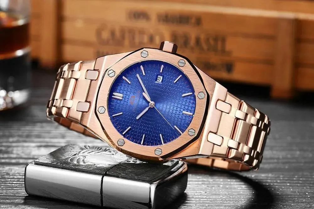 Paulareis Octa Steel Automatic Watch – Full Calendar 45mm-Paulareis-Viva Timepiece