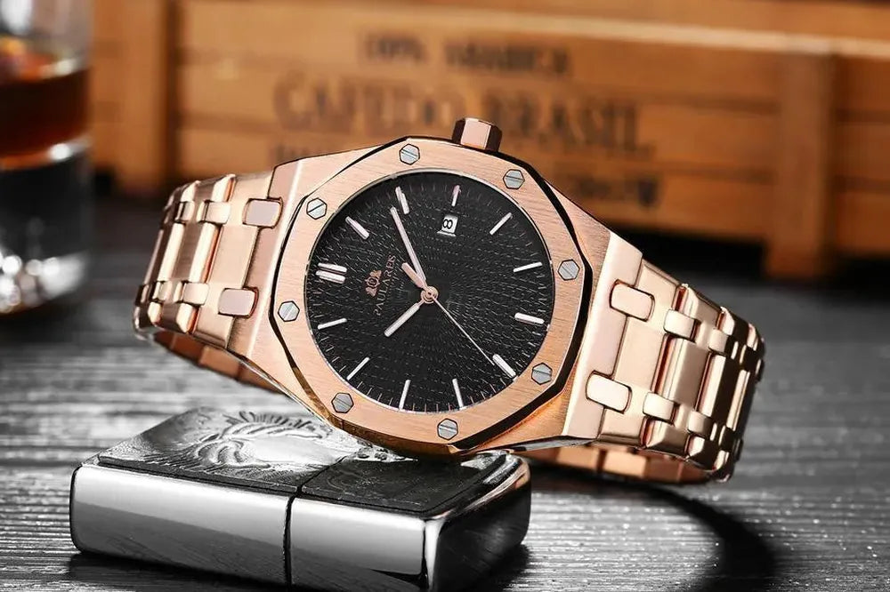 Paulareis Octa Steel Automatic Watch – Full Calendar 45mm-Paulareis-Viva Timepiece