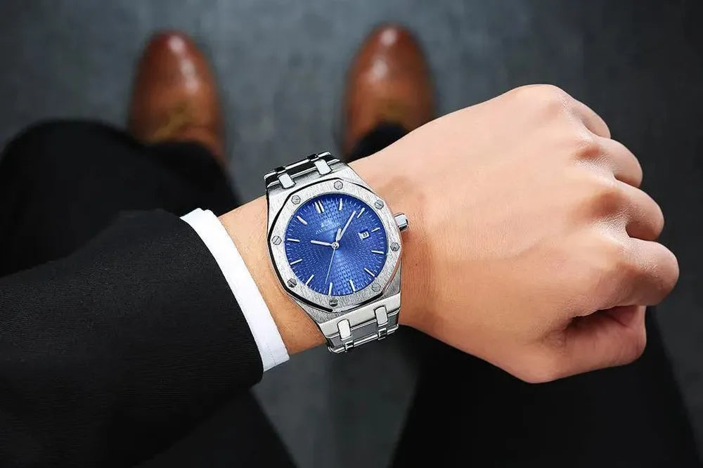 Paulareis Octa Steel Automatic Watch – Full Calendar 45mm-Paulareis-Viva Timepiece