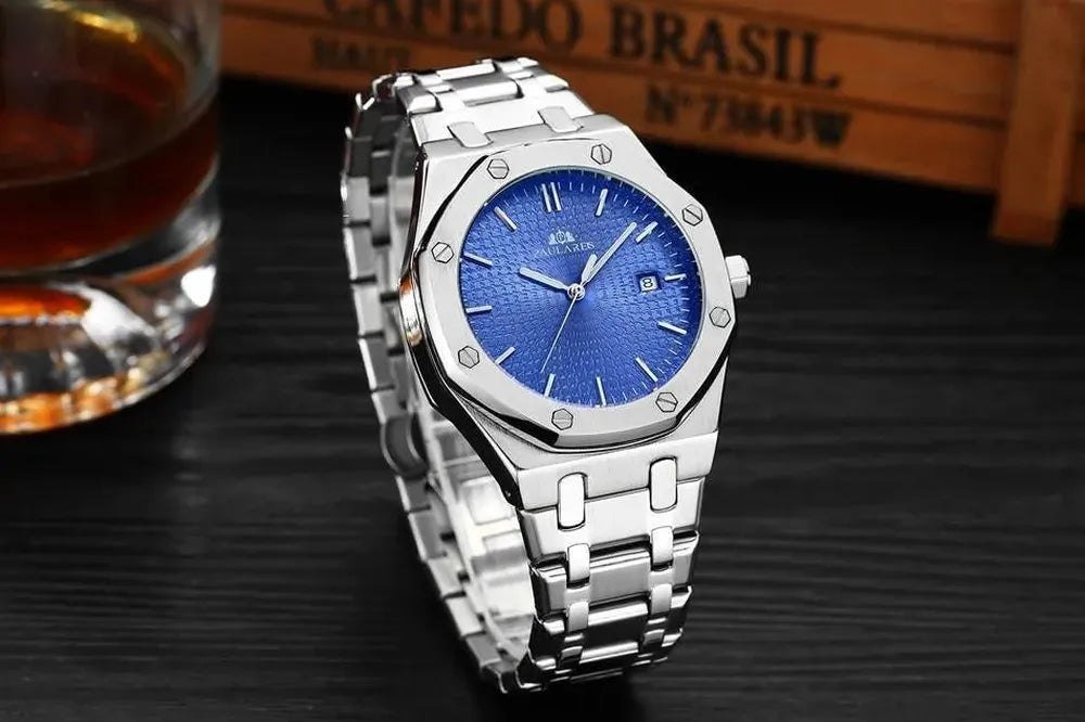 Paulareis Octa Steel Automatic Watch – Full Calendar 45mm-Paulareis-Viva Timepiece