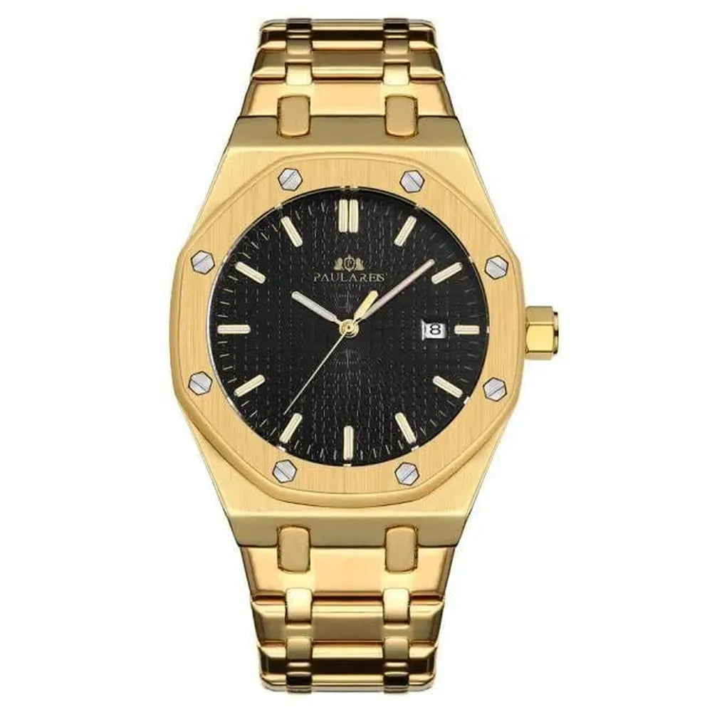 Paulareis Octa Steel Automatic Watch – Full Calendar 45mm-Paulareis-Viva Timepiece