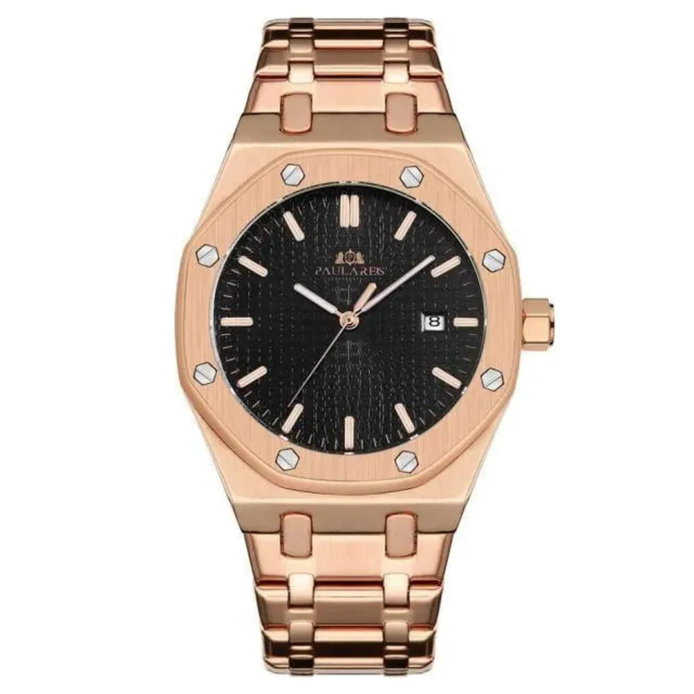Paulareis Octa Steel Automatic Watch – Full Calendar 45mm-Paulareis-Viva Timepiece