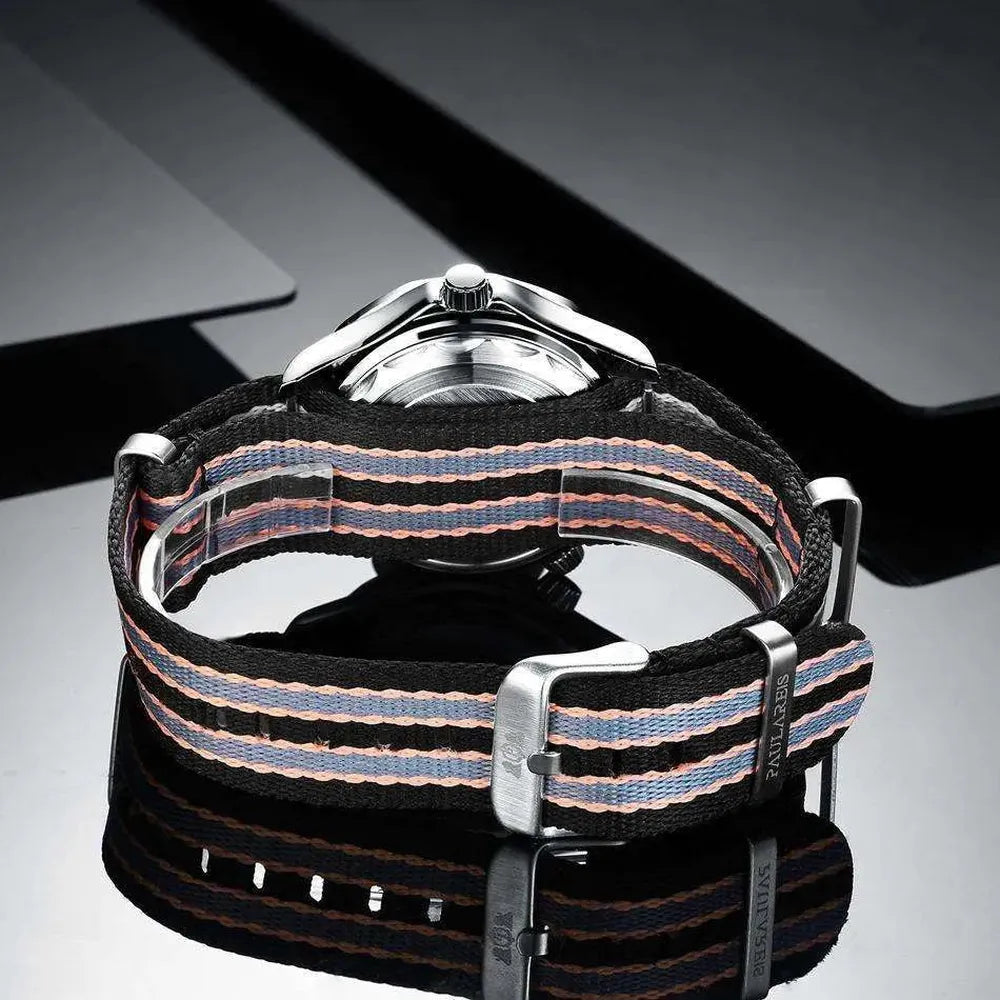 Paulareis 42mm Automatic Classic Diver Watch – Hardlex Crystal, Stainless Steel Bracelet-Paulareis-Viva Timepiece