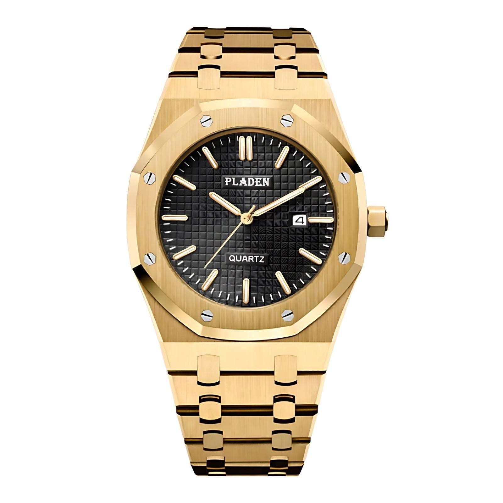 Pladen Royal Oak Homage Watches Gold Black - Pladen | Viva Timepiece