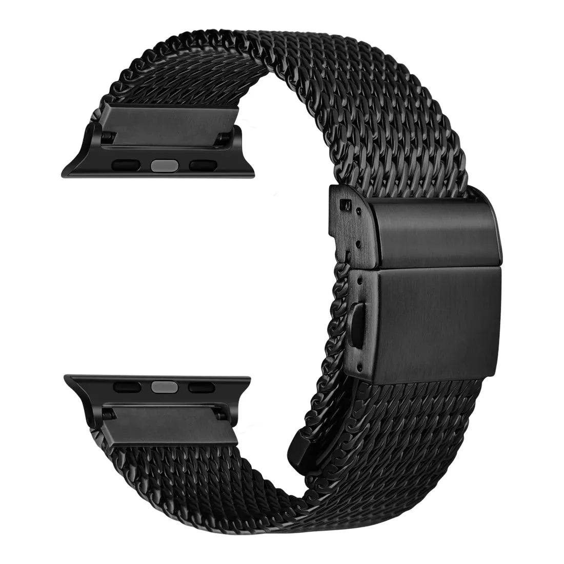 Premium Milanese Mesh 316L Stainless Steel Strap Compatible with Apple Watch 38–49mm