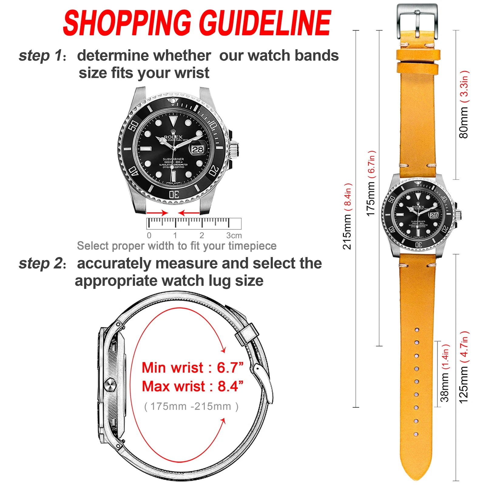Quick Release Italian Oil-Wax Leather Watch Strap 18mm 20mm 22mm-Straptique-Viva Timepiece