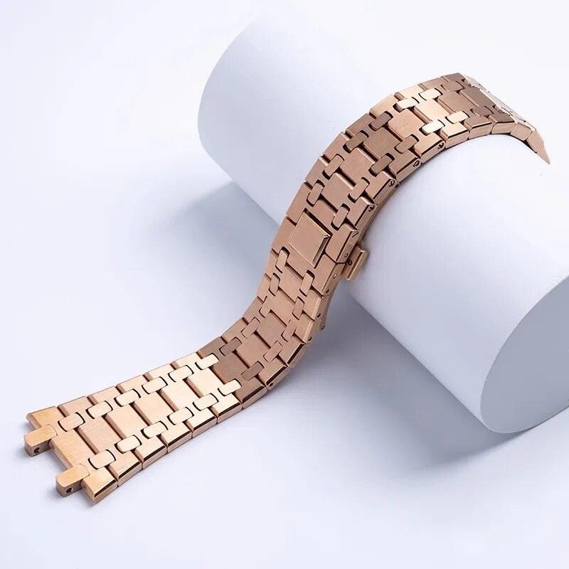 Replacement Bracelet For Holuns Royal Oak Homage Watches Rose gold - Holuns | Viva Timepiece