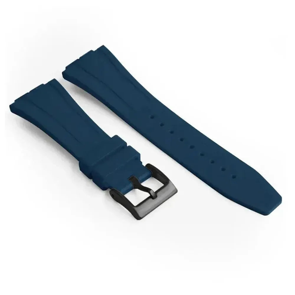 Fluorine Rubber Strap with Butterfly Clasp – Compatible with GA-2100, GA-2110, GM-2100, GM-5600-VivaStraps-Viva Timepiece