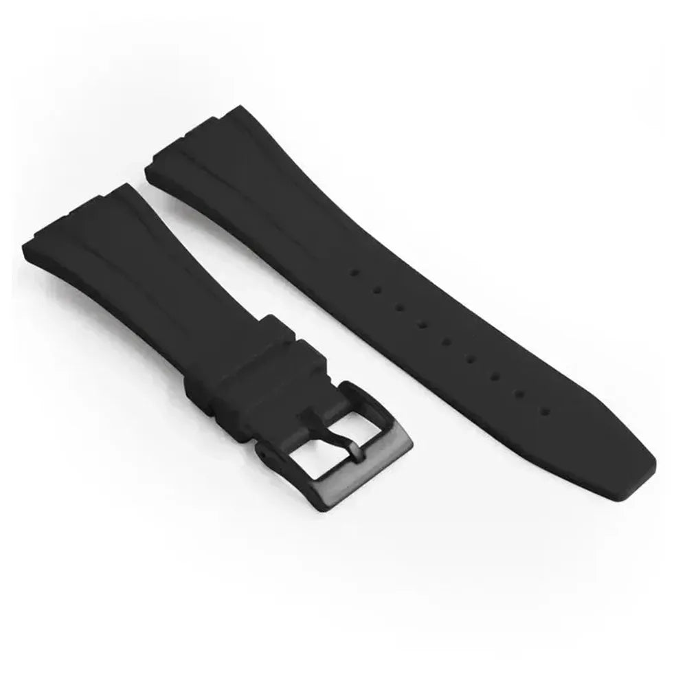 Fluorine Rubber Strap with Butterfly Clasp – Compatible with GA-2100, GA-2110, GM-2100, GM-5600-VivaStraps-Viva Timepiece