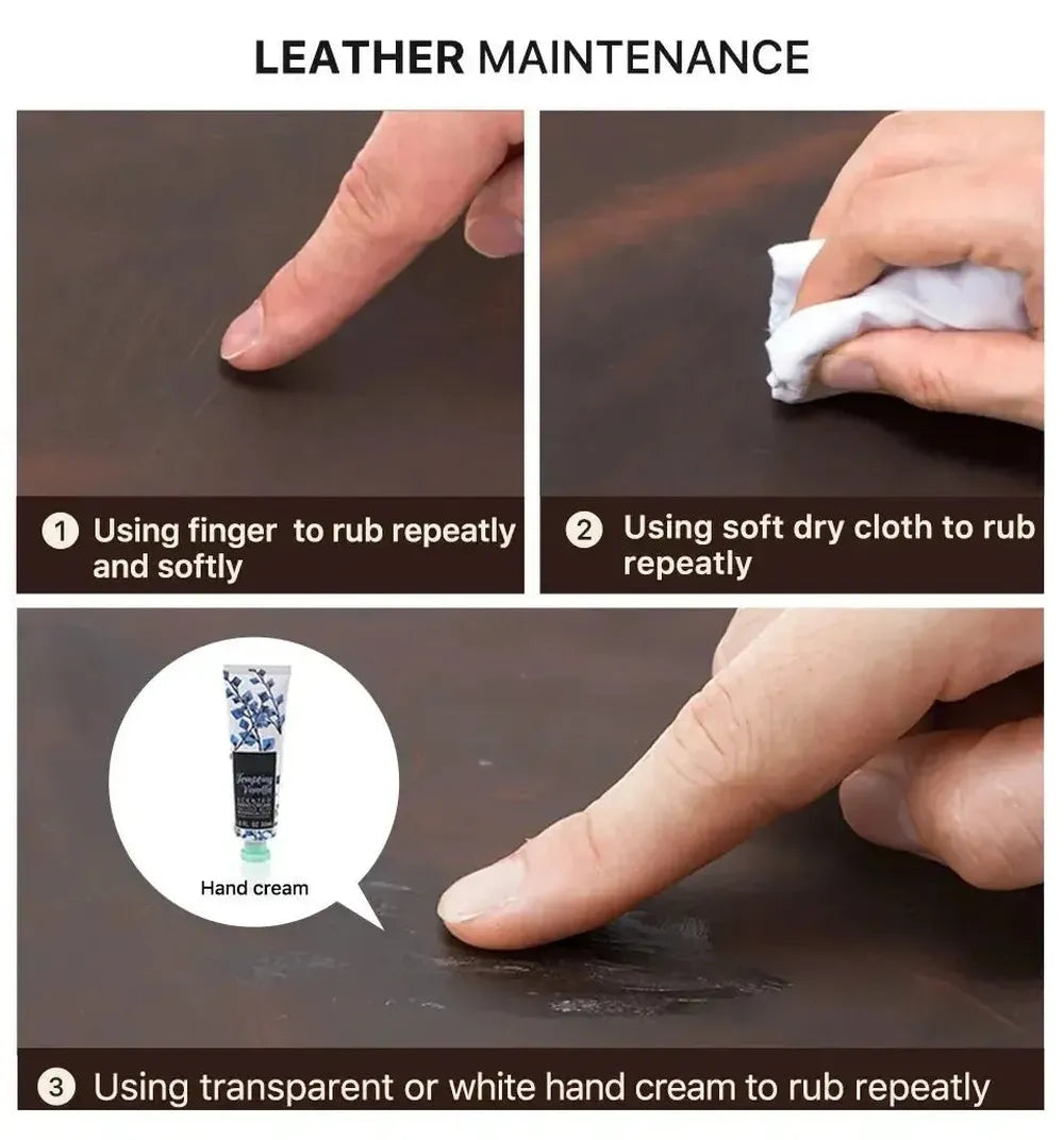 Retro Leather Single Slot Donut Watch Case Travel Pouch