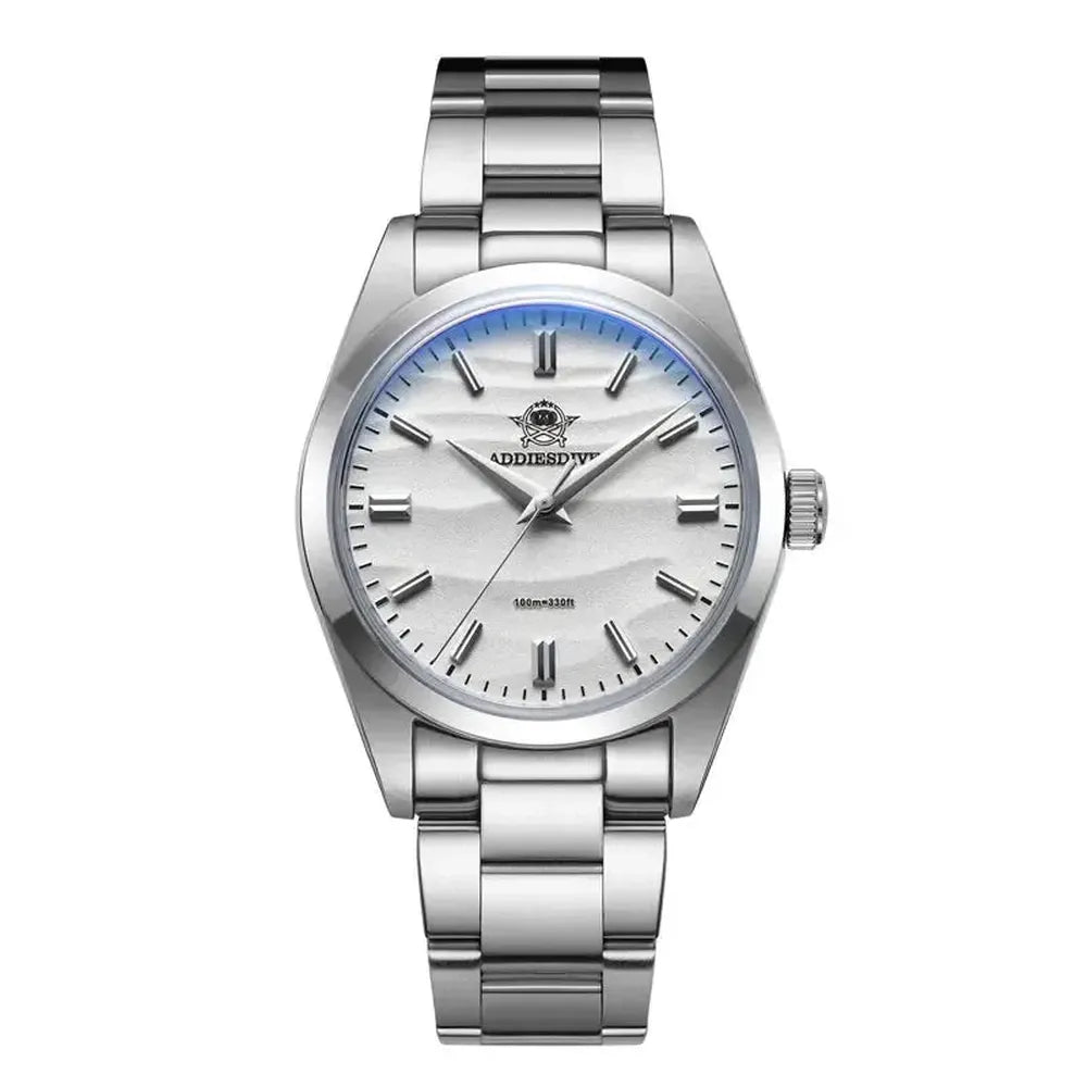 ADDIESDIVE AD2030D 36mm Oyster-Style Quartz Homage Watch – Desert Dial-Addiesdive-Viva Timepiece