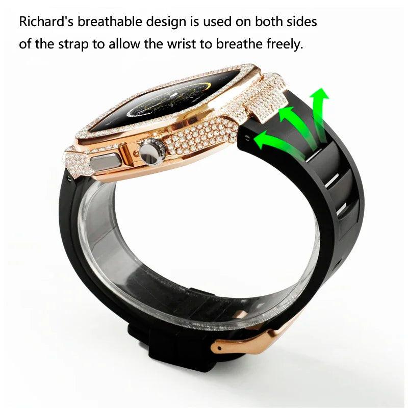 CrystalShield Z1 Diamond Modification Case Kit For Apple Watch - Viva Timepiece