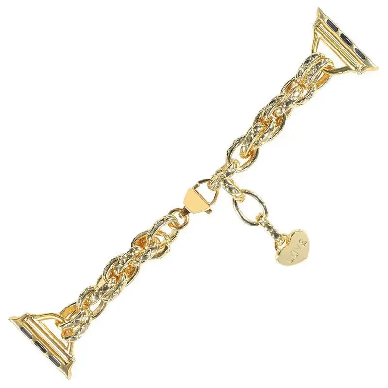 Jewelry Chain Metal Watch Band – Compatible with Apple Watch