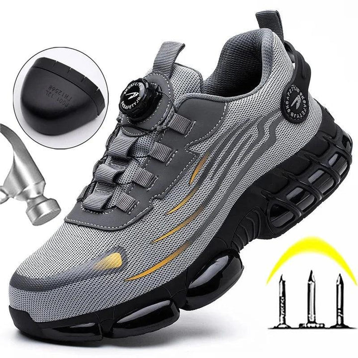 JB Fly Weaving 700 Rotating Button Lightweight Safety Shoes - Work Shoes - Viva Timepiece