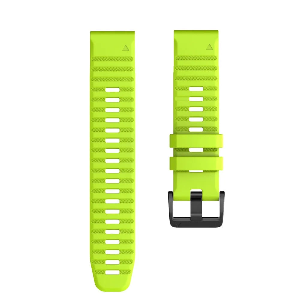 QuickFit Silicone Watch Band Compatible with Garmin Fenix & Epix (22mm / 26mm)