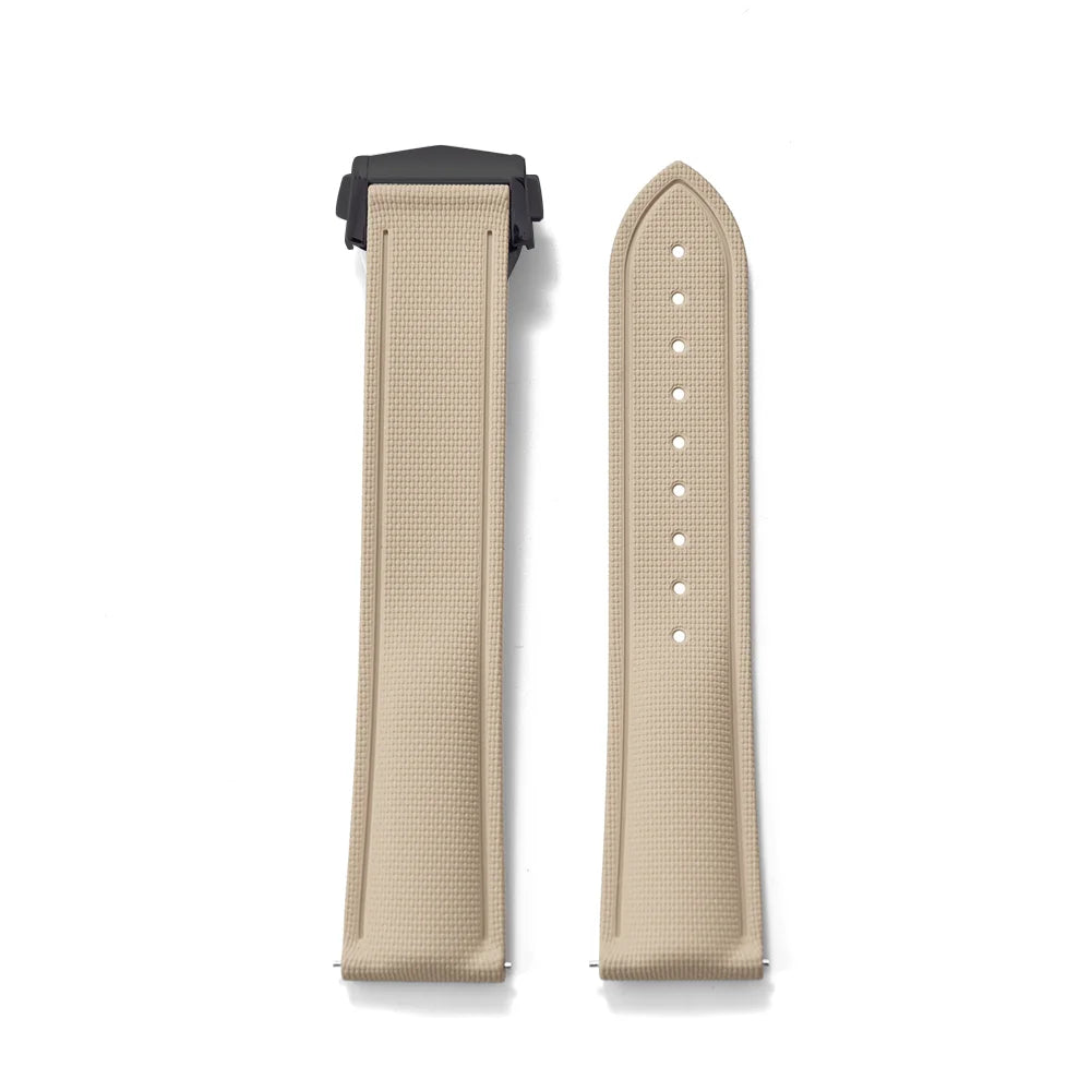 20mm 21mm 22mm FKM Rubber Quick-Release Universal Watch Strap-Straptique-Viva Timepiece