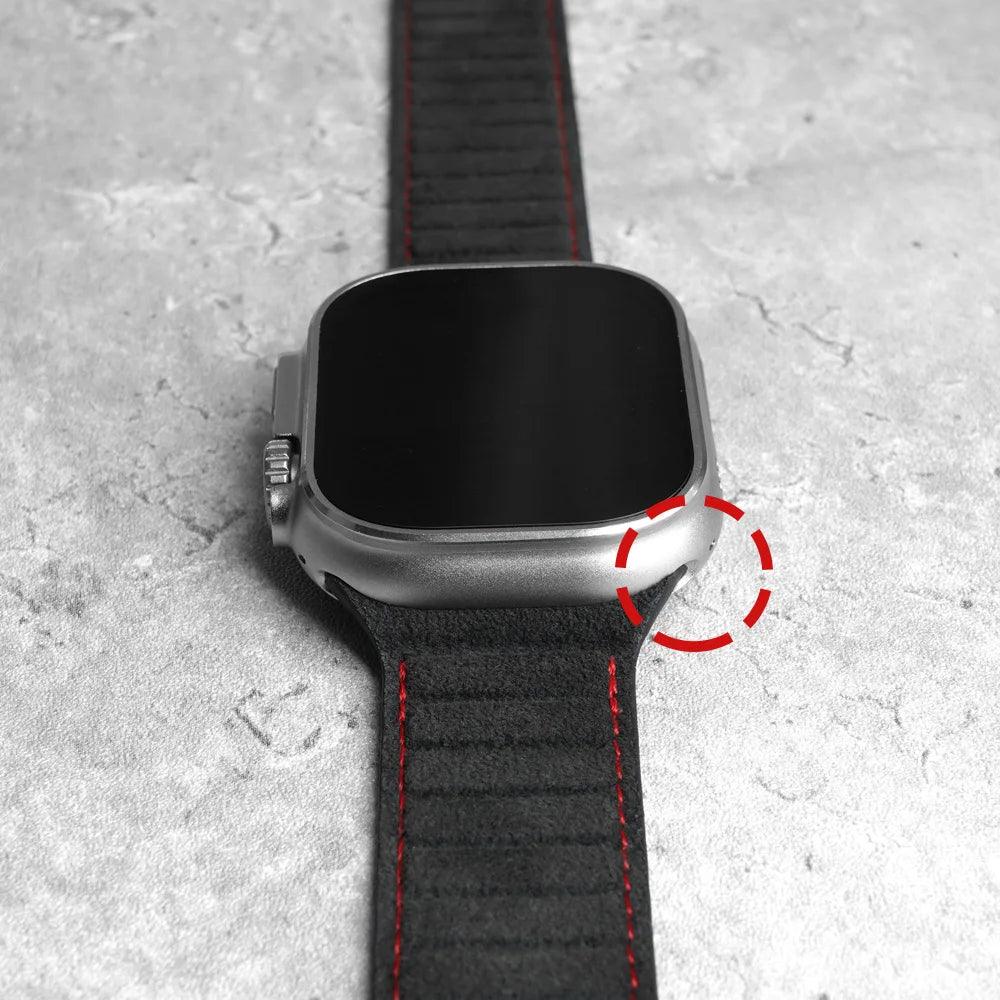 Premium Italian Nappa Magnetic Leather Strap for Apple Watch - Viva Timepiece