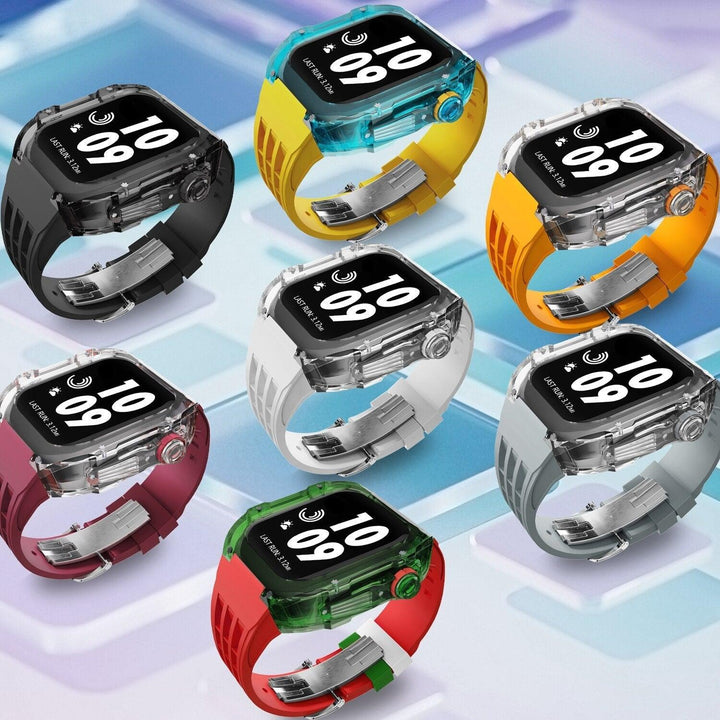 GB0049 Glacier Transparent Cases Kit for Apple Watch - Watch Accessories - Viva Timepiece - Viva Timepiece